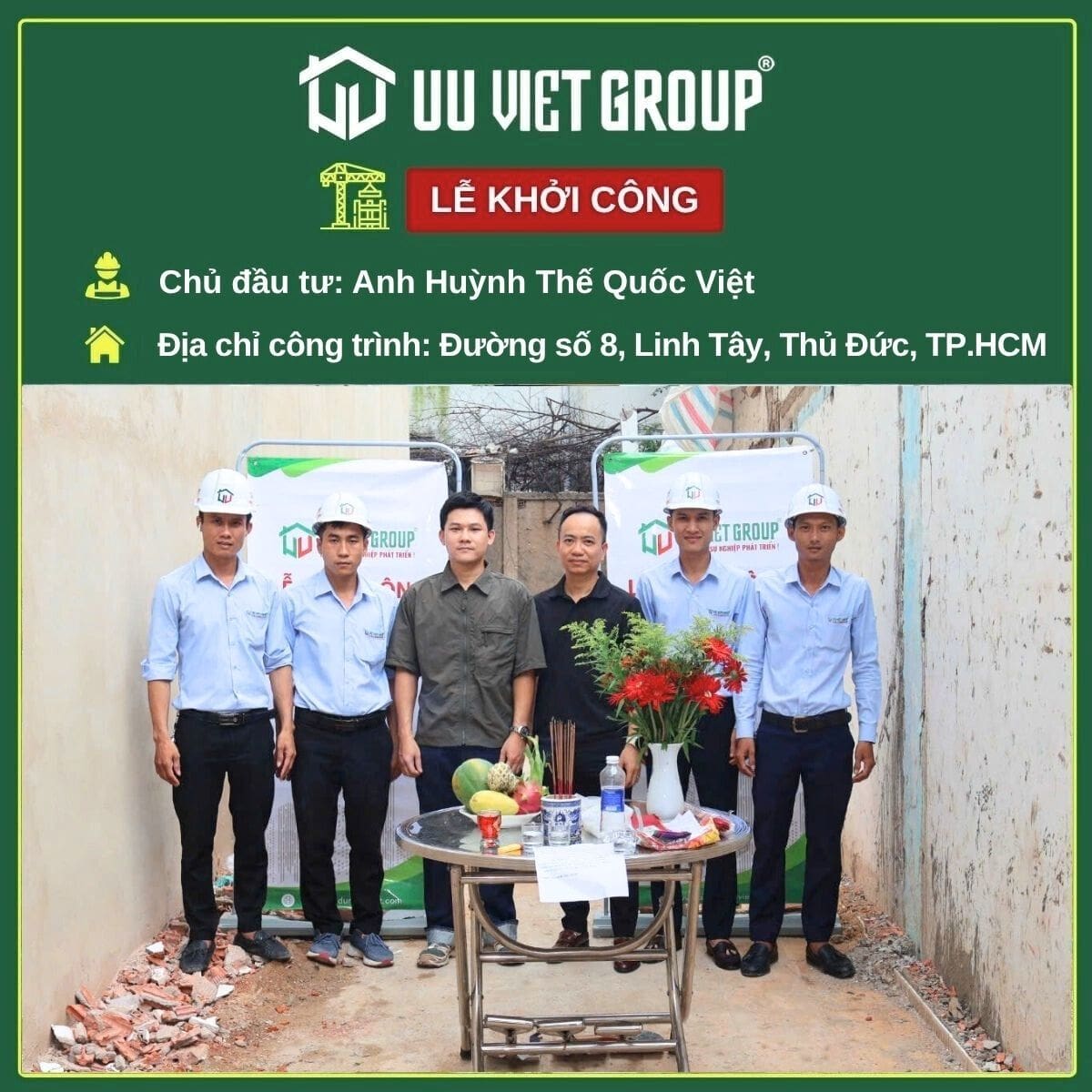 Khởi công nhà phố Thủ Đức