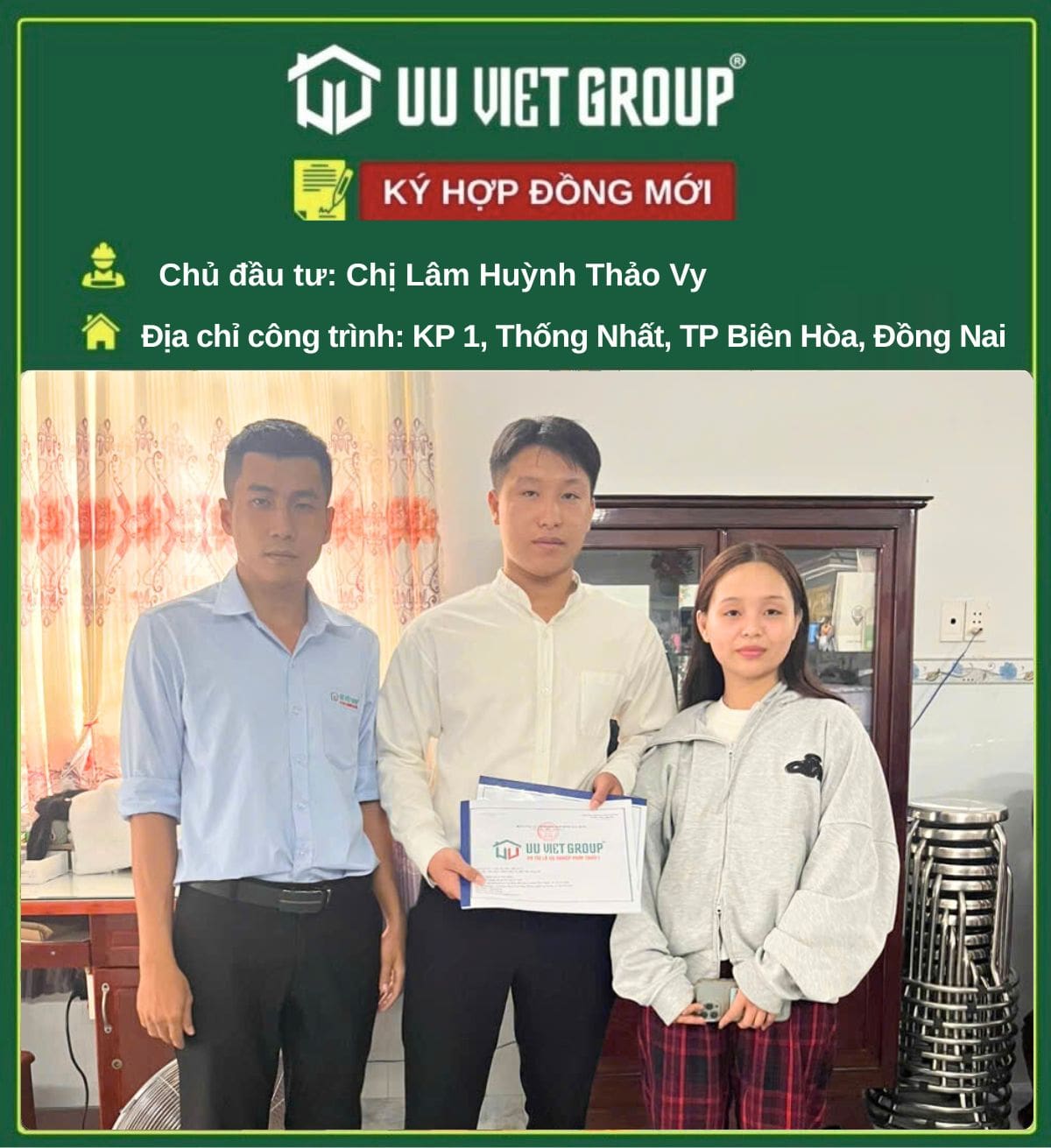 Ký kết hợp đồng mới tại Đồng Nai