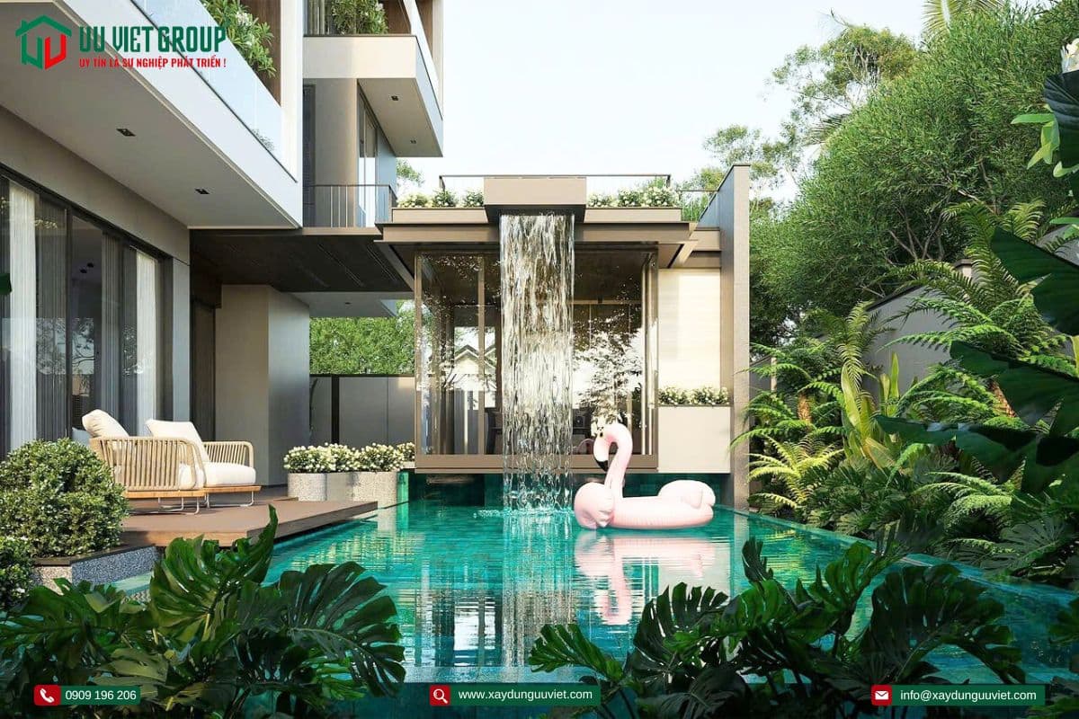 Mẫu nhà biệt thự hiện đại