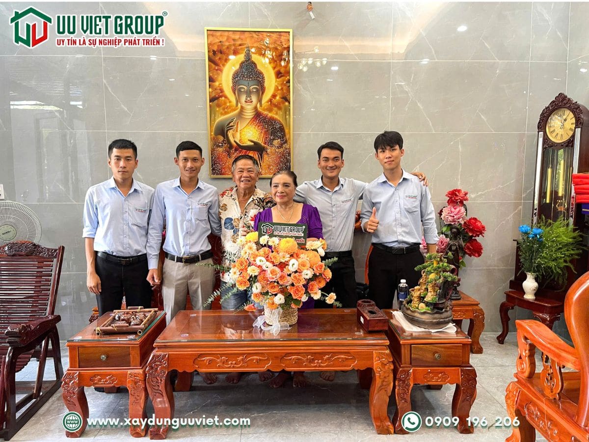 Bàn giao nhà mới tại Long An