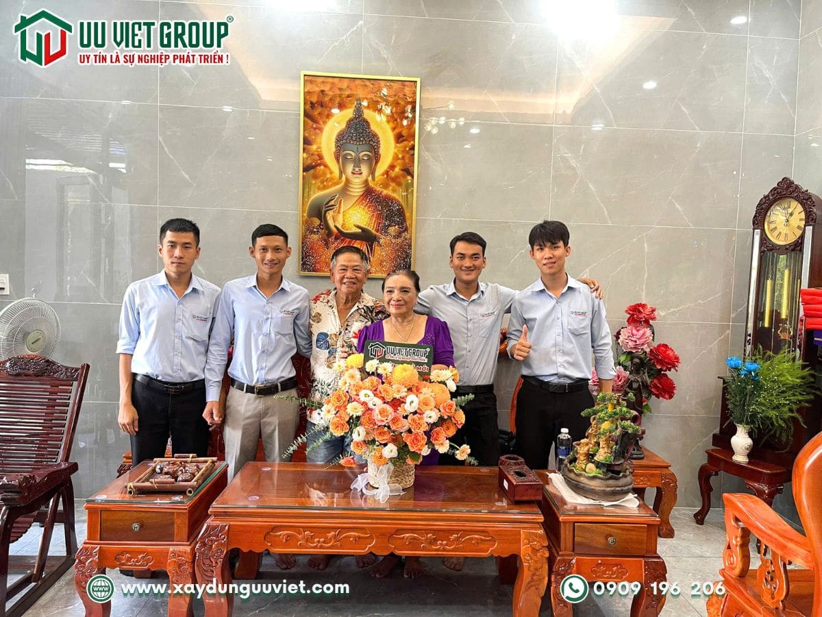 Bàn giao nhà mới tại Long An