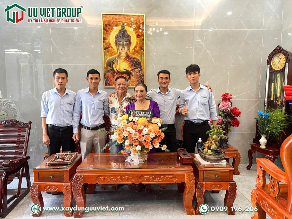 Bàn giao nhà mới tại Long An