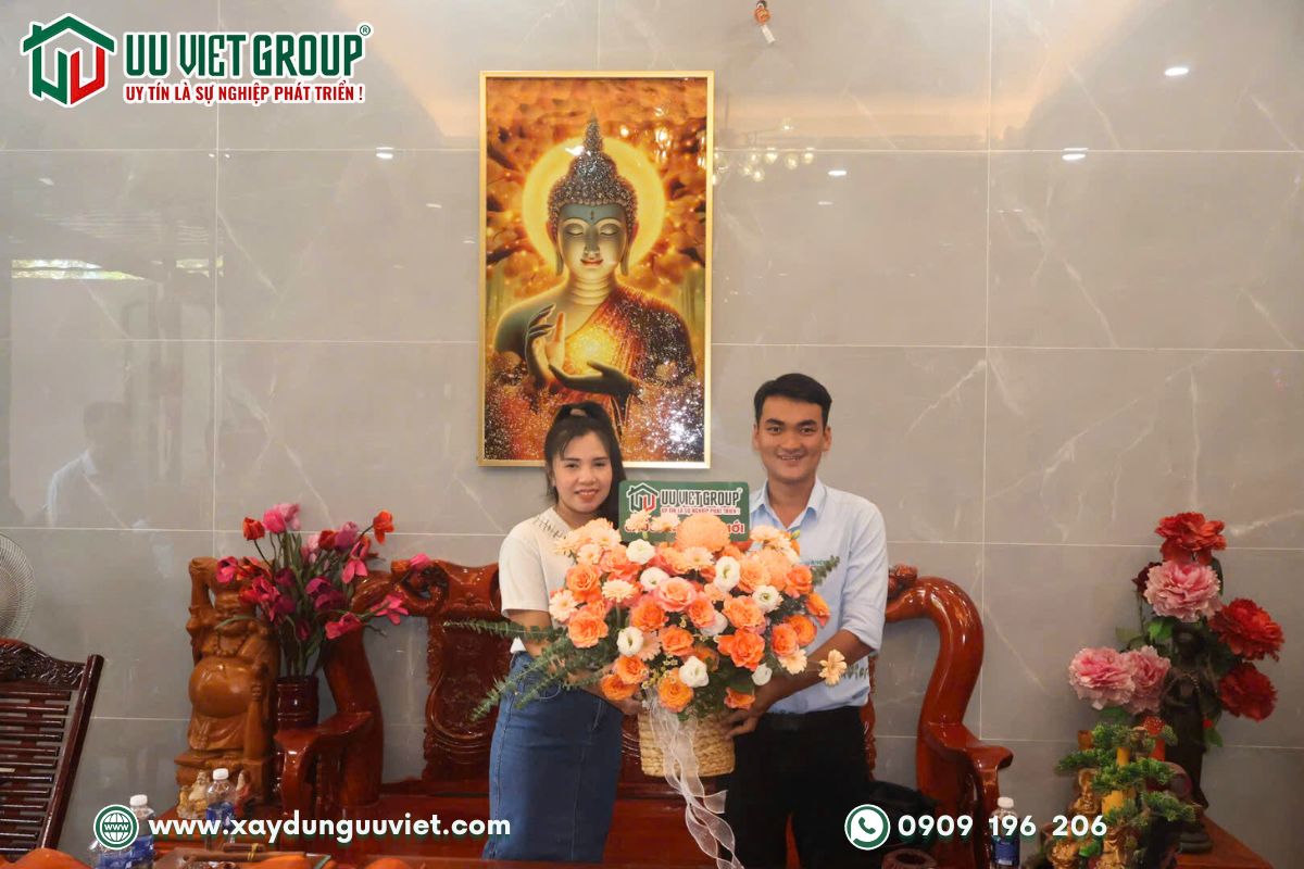 Bàn giao nhà mới tại Long An
