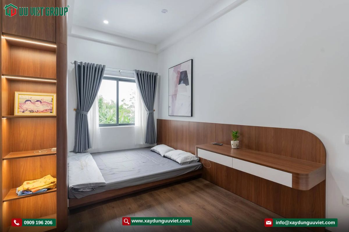 Hoàn thành nhà phố hiện đại