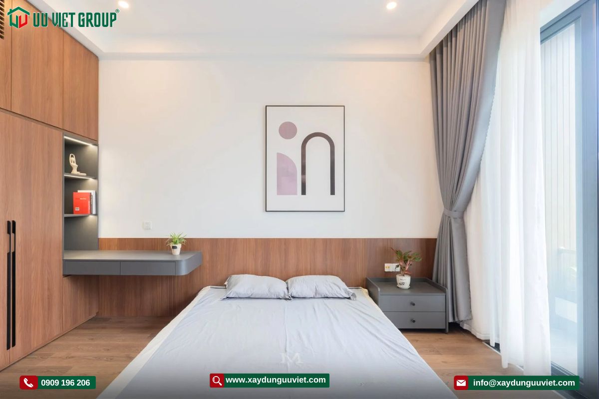 Hoàn thành nhà phố hiện đại