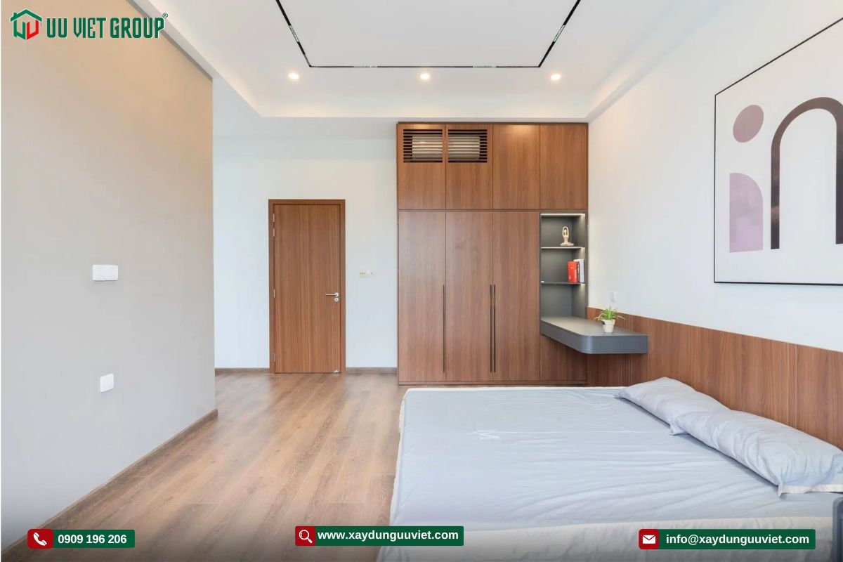 Hoàn thành nhà phố hiện đại