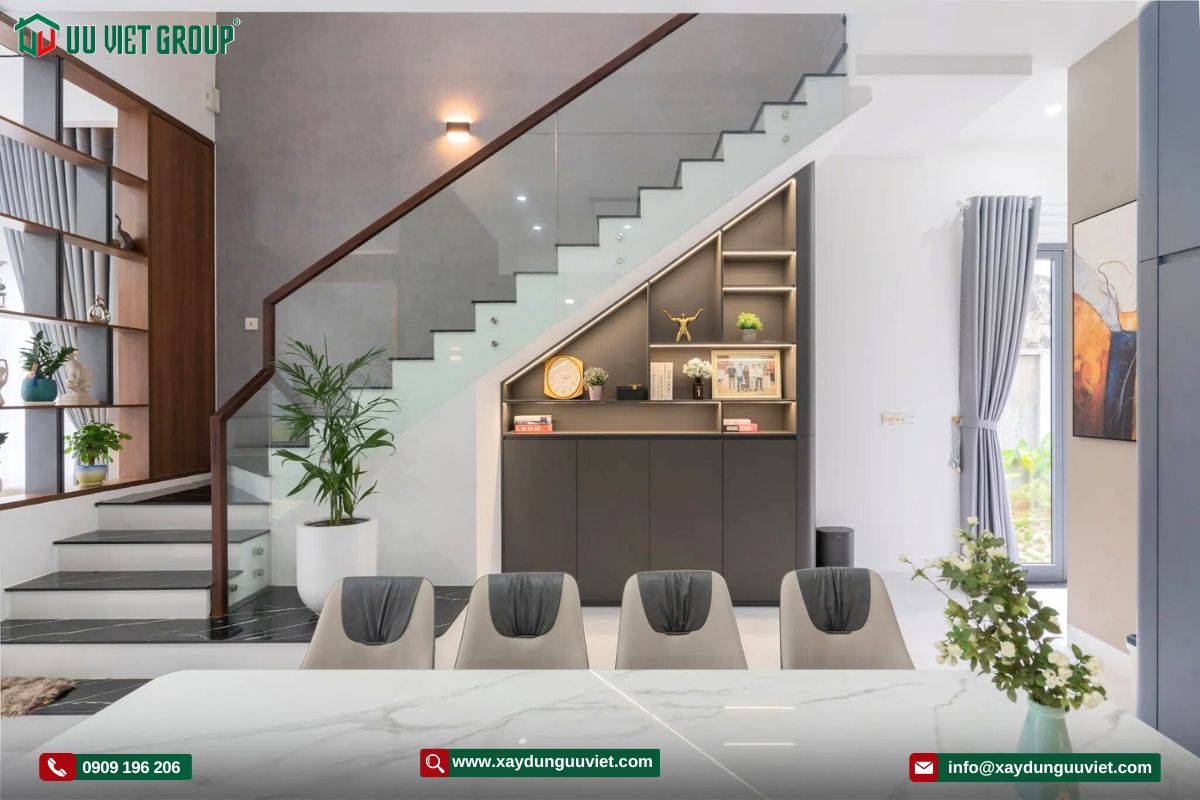 Hoàn thành nhà phố hiện đại