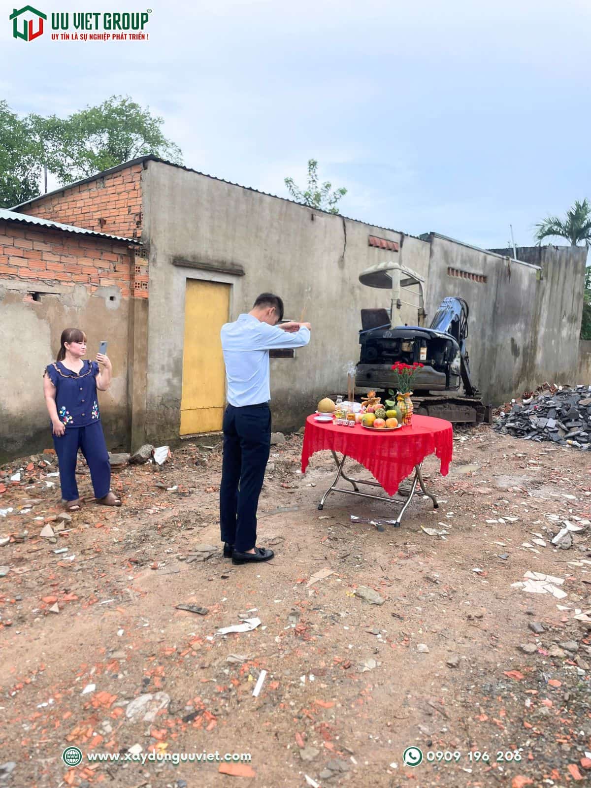 Lễ khởi công xây nhà mới tại Đồng Nai
