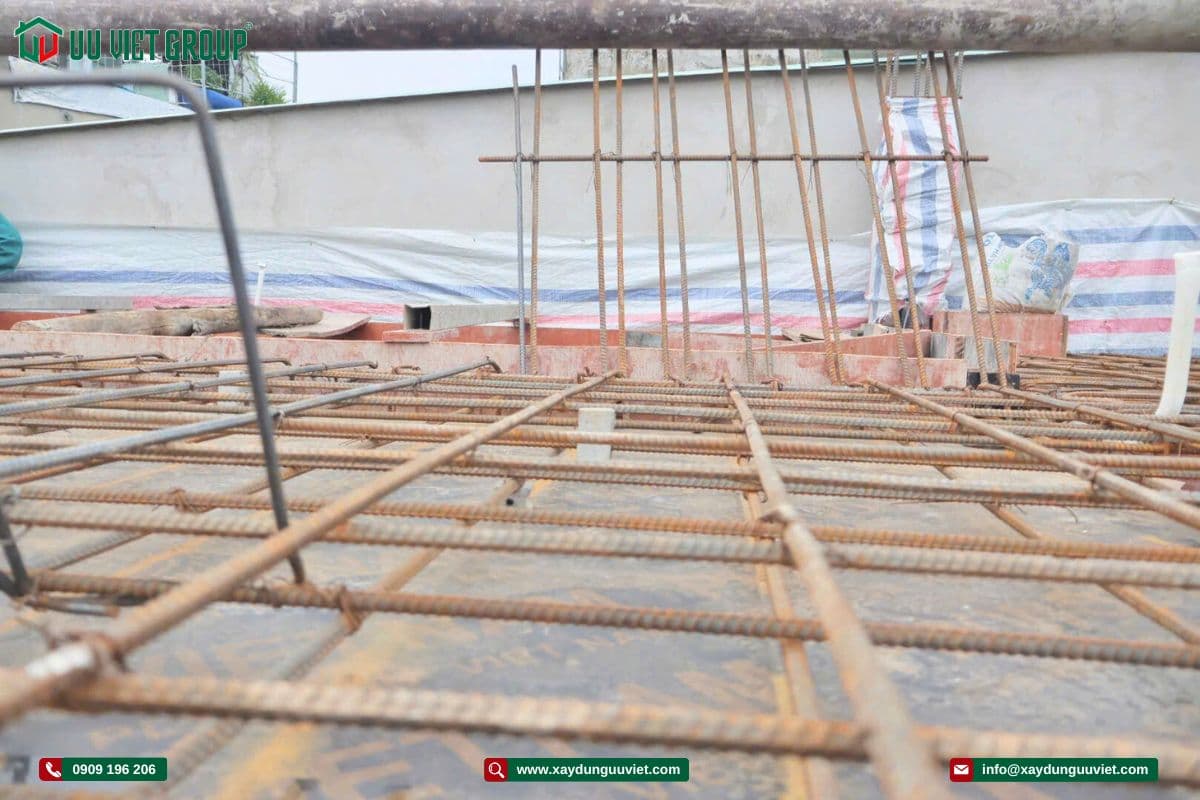 Tiến độ thi công nhà phố quận 12