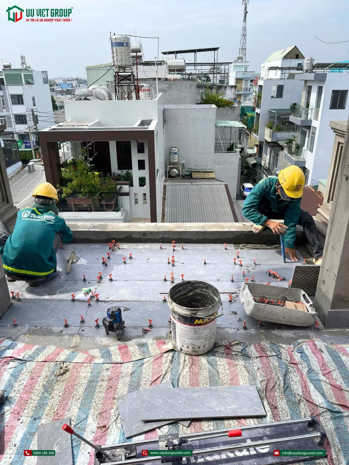 Tiến độ nhà phố tại Quận Bình Tân