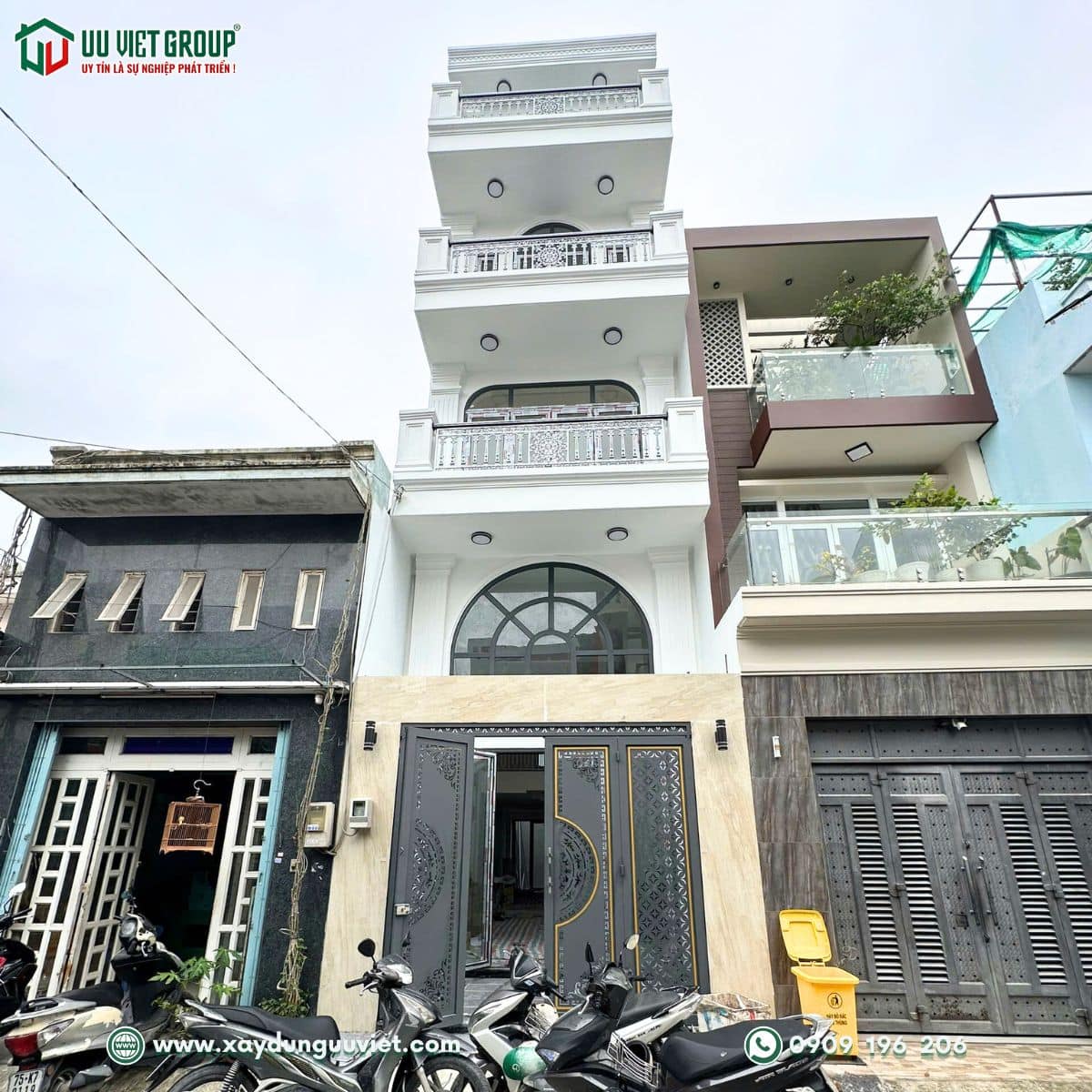 Tiến độ nhà phố tại Quận Bình Tân