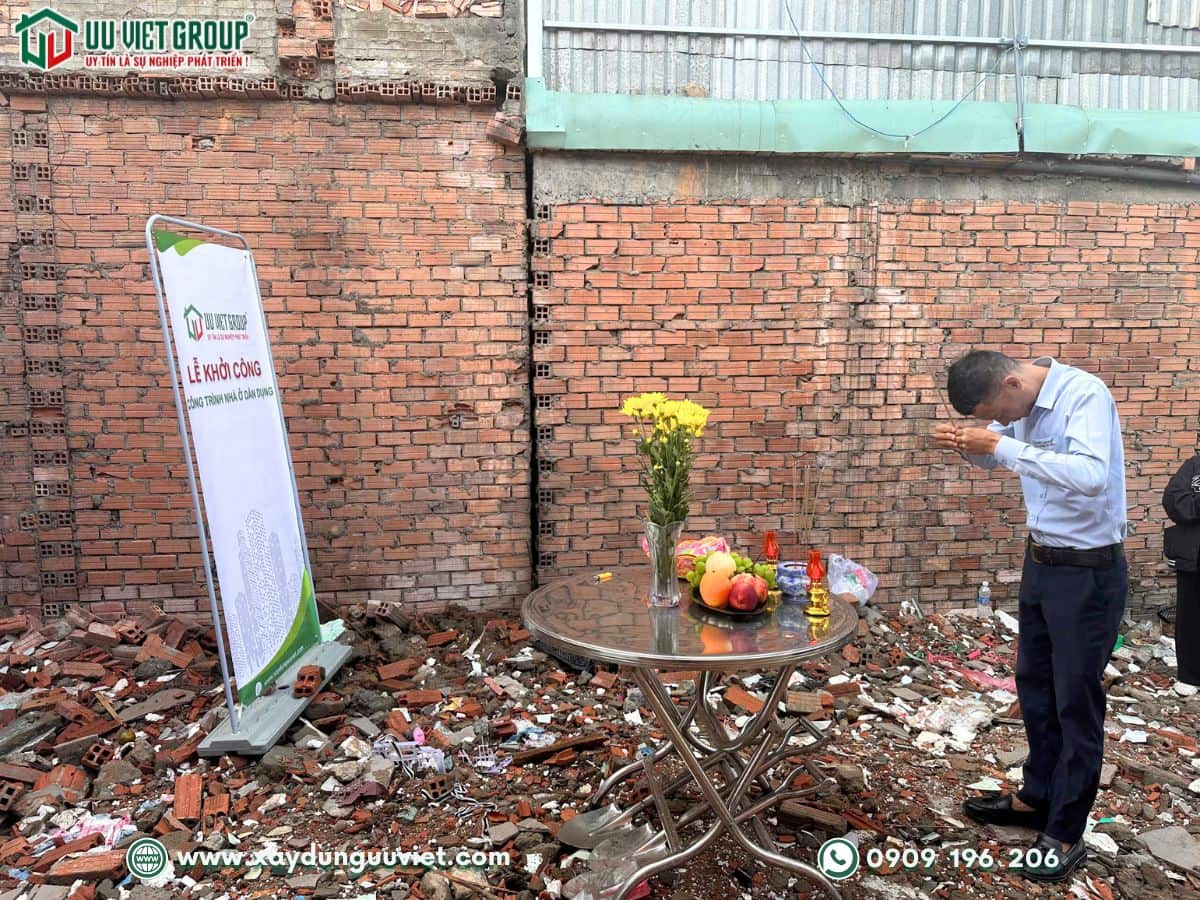 Lễ khởi công xây dựng nhà mới