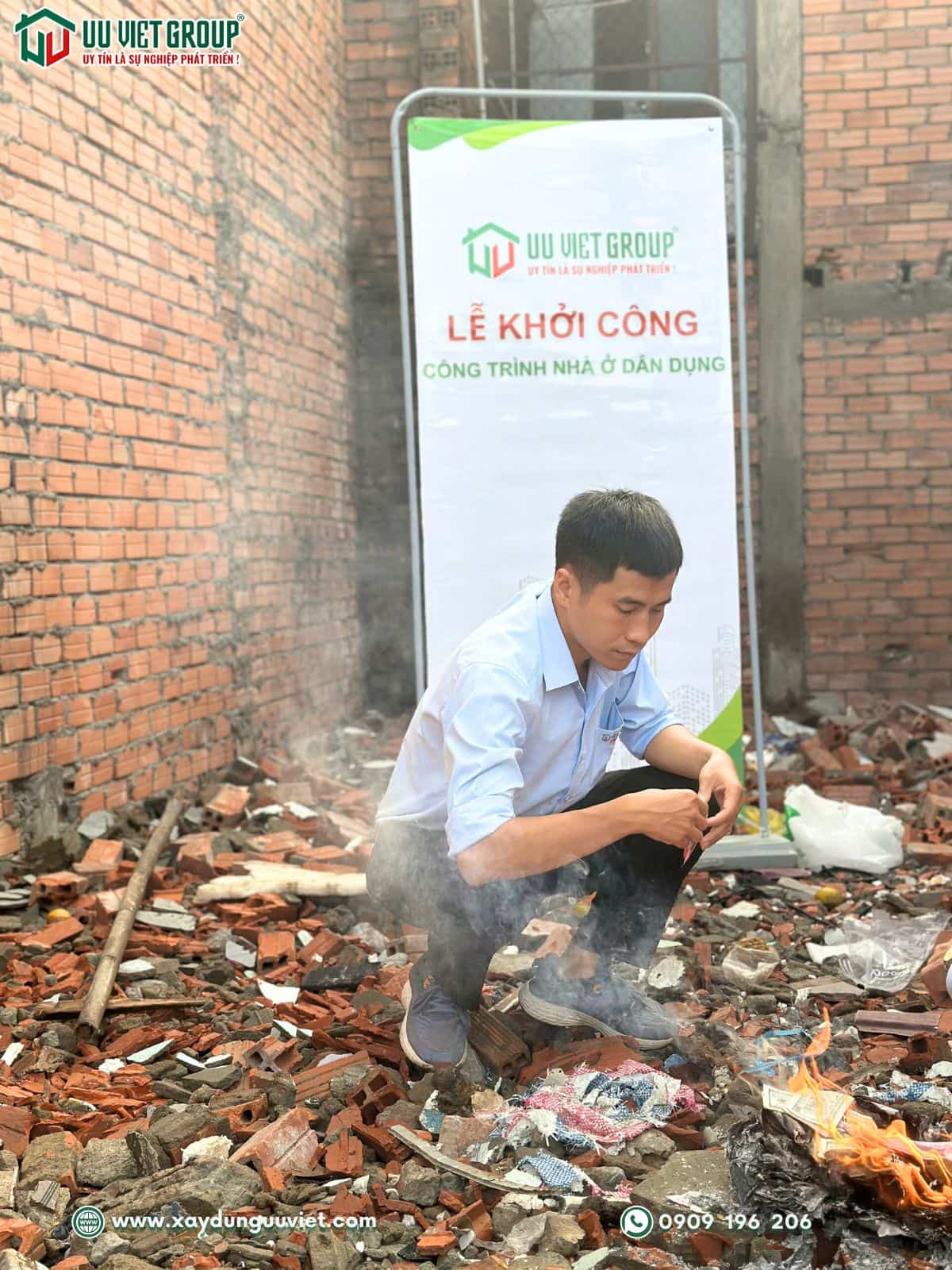 Lễ khởi công xây dựng nhà mới