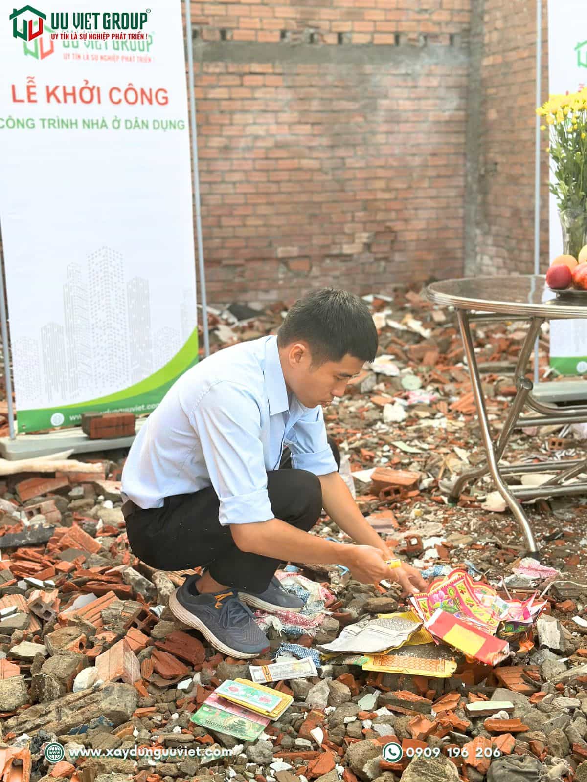 Lễ khởi công xây dựng nhà mới