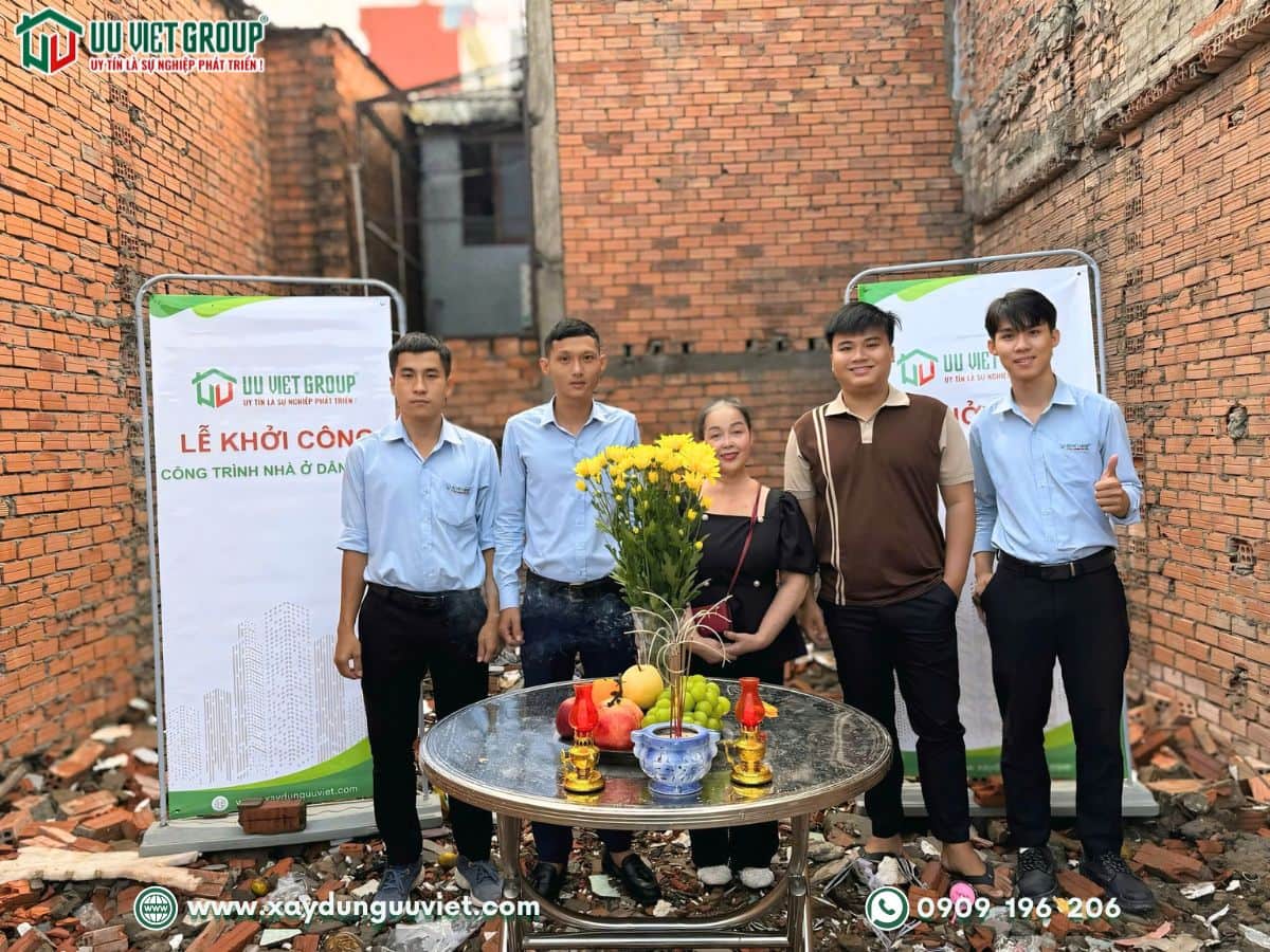 Lễ khởi công xây dựng nhà mới
