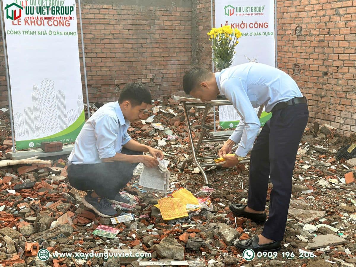 Lễ khởi công xây dựng nhà mới