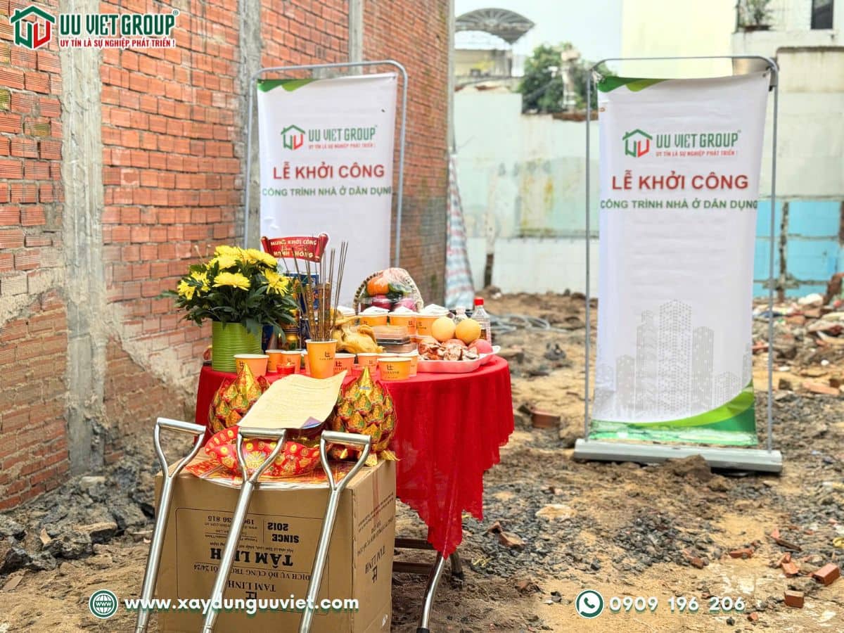 Khởi công nhà mới quận 12