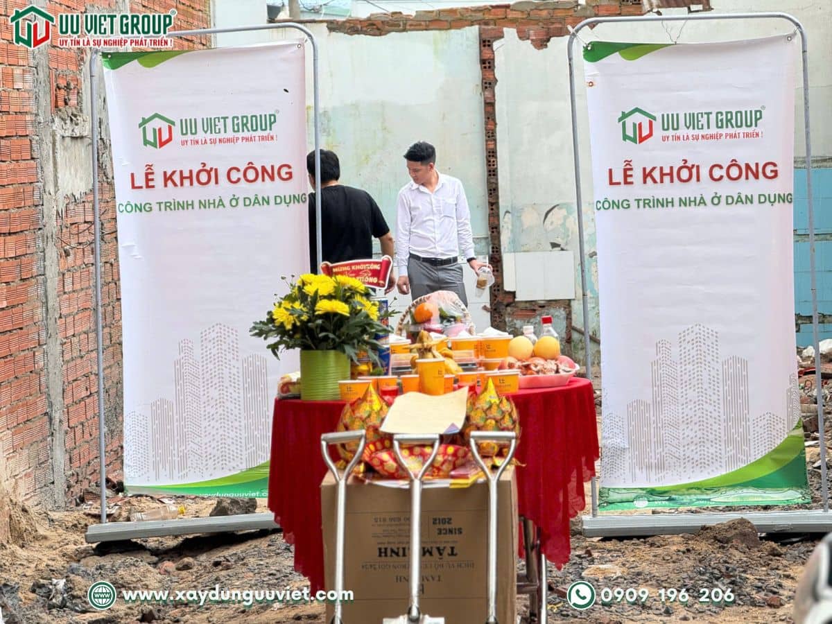 Khởi công nhà mới quận 12