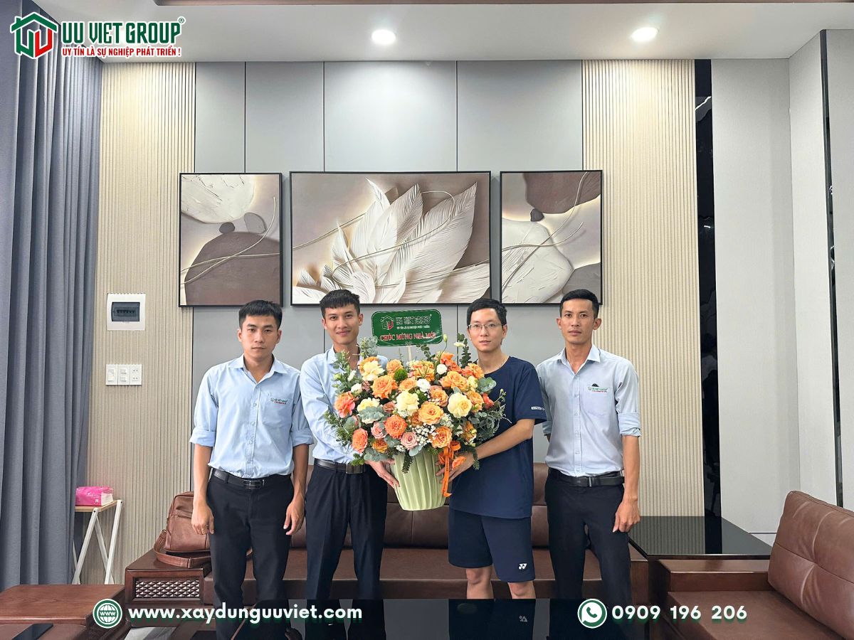 Bàn giao nhà mới tại Dĩ An