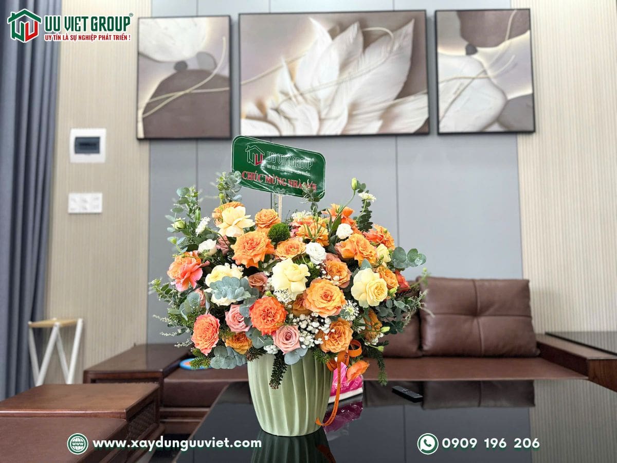 Bàn giao nhà mới tại Dĩ An