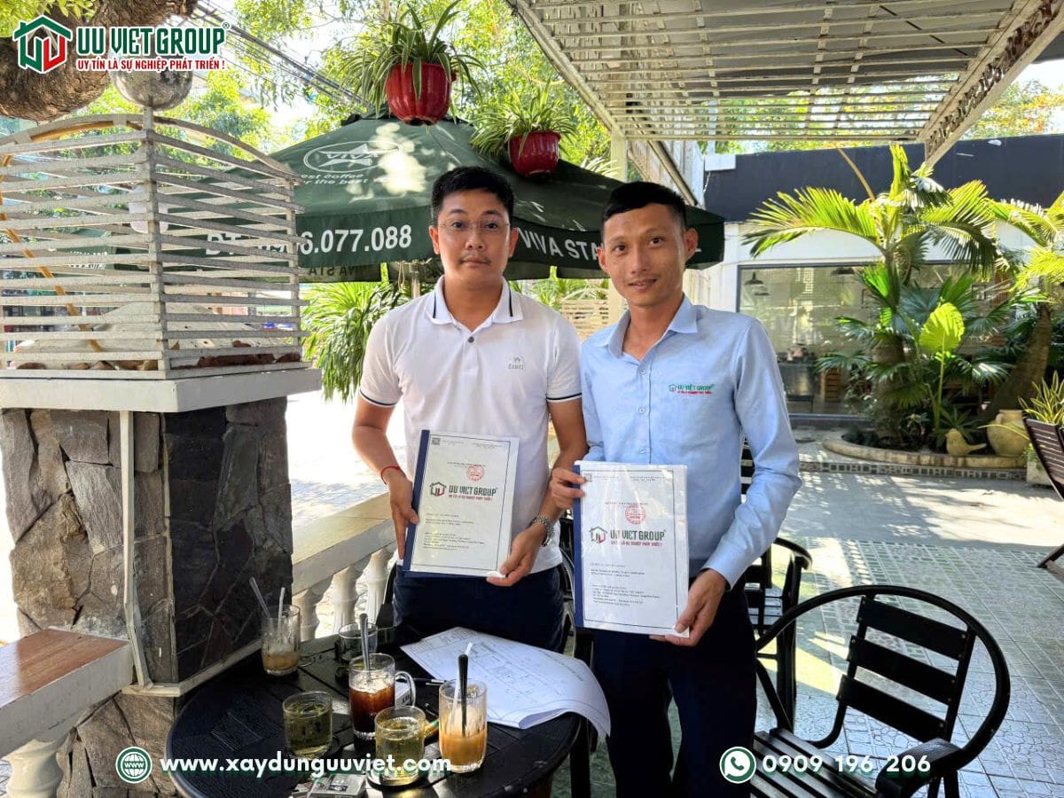 Ký hợp đồng nhà phố trọn gói Đồng Tháp