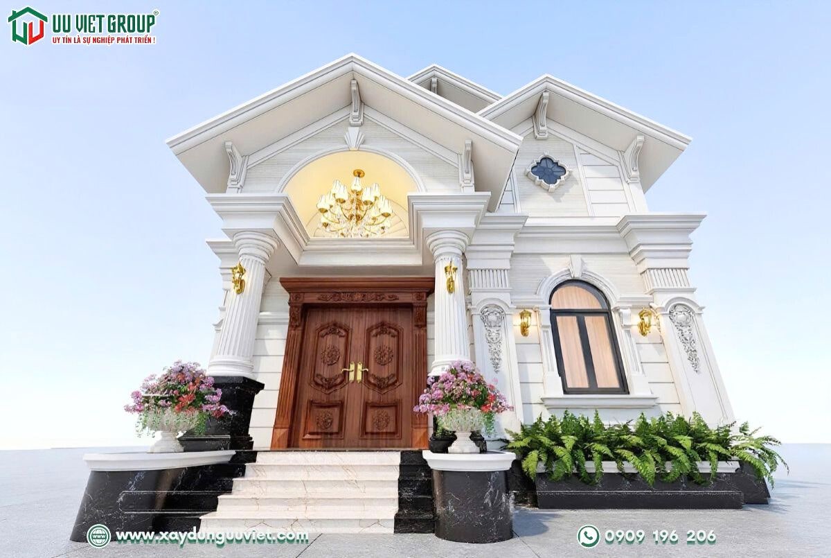 Mẫu nhà vườn mái thái 3 phòng ngủ 