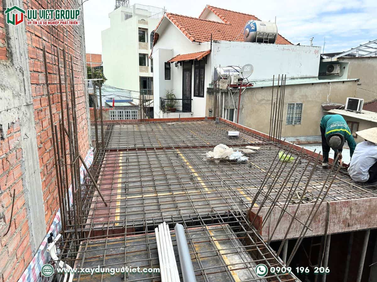 Thi công nhà phố quận 12