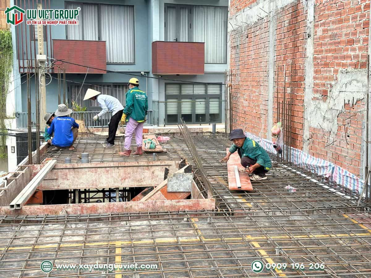 Thi công nhà phố quận 12