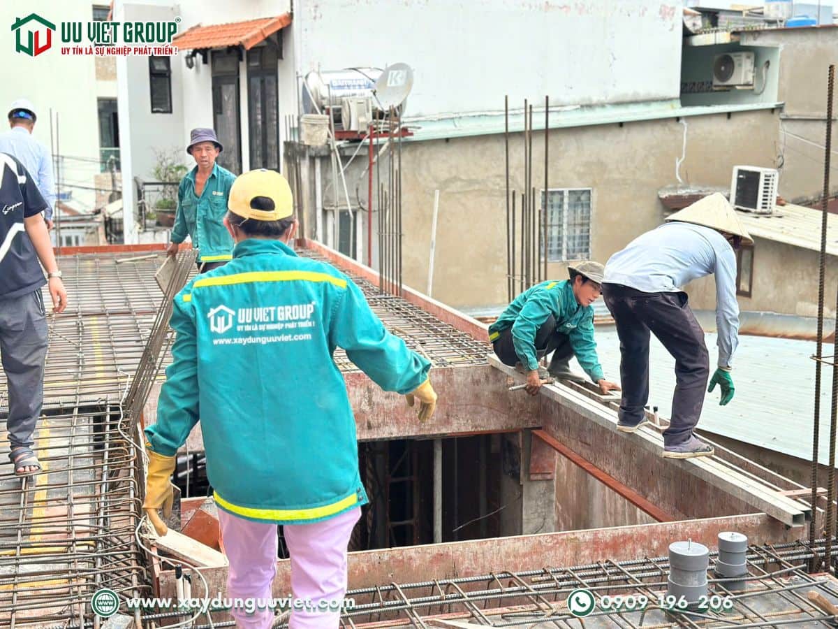 Thi công nhà phố quận 12