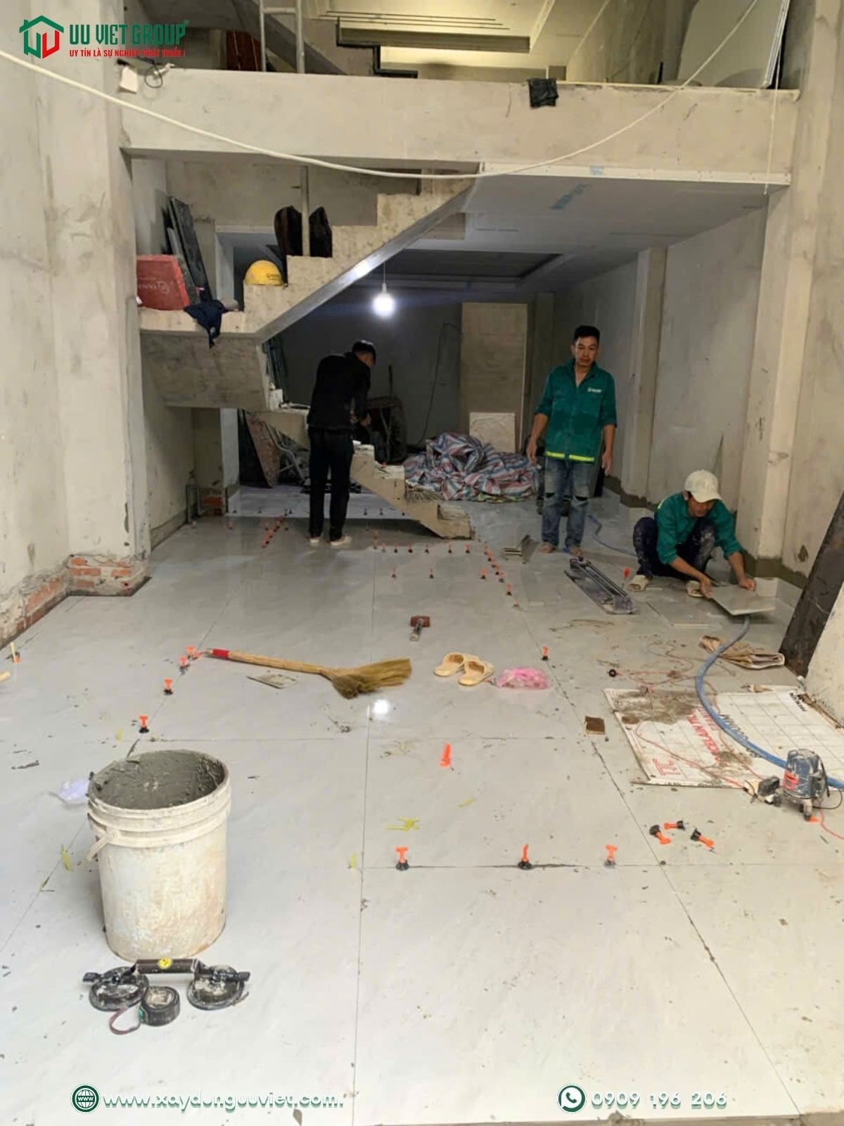 Tiến độ nhà phố quận 3