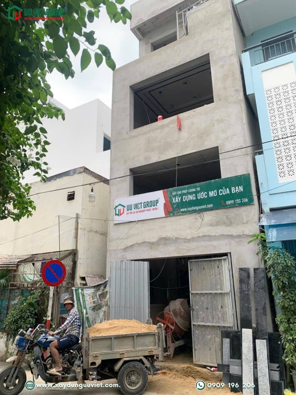 Tiến độ nhà phố quận 3