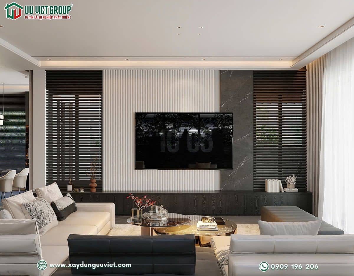 Biệt thự hiện đại mái nhật