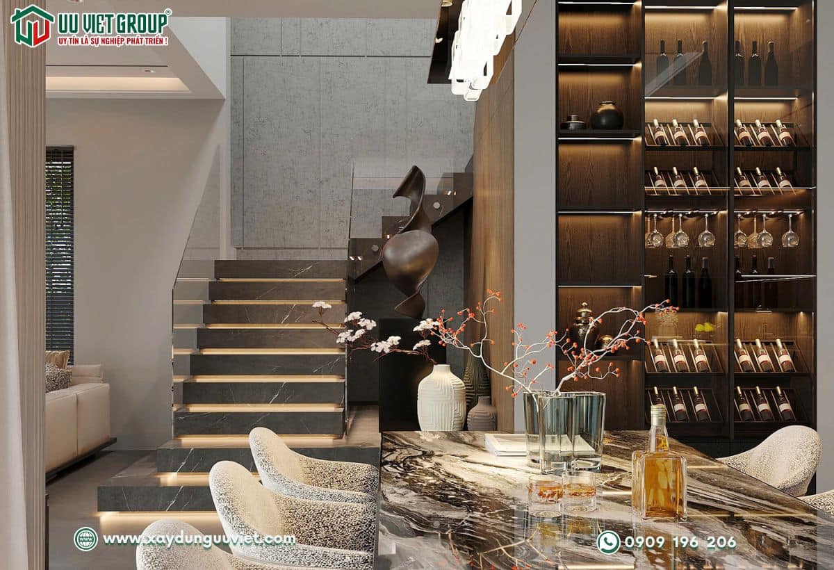 Biệt thự hiện đại mái nhật