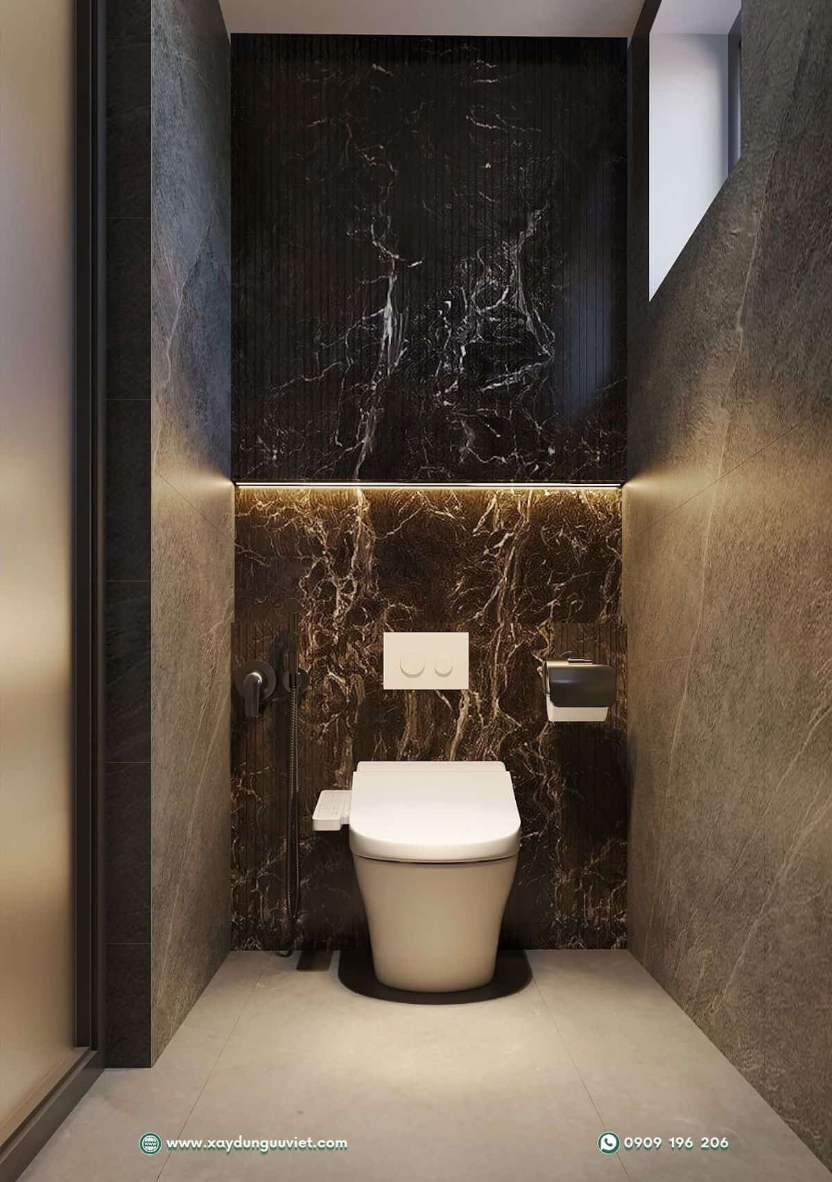 Biệt thự hiện đại mái nhật