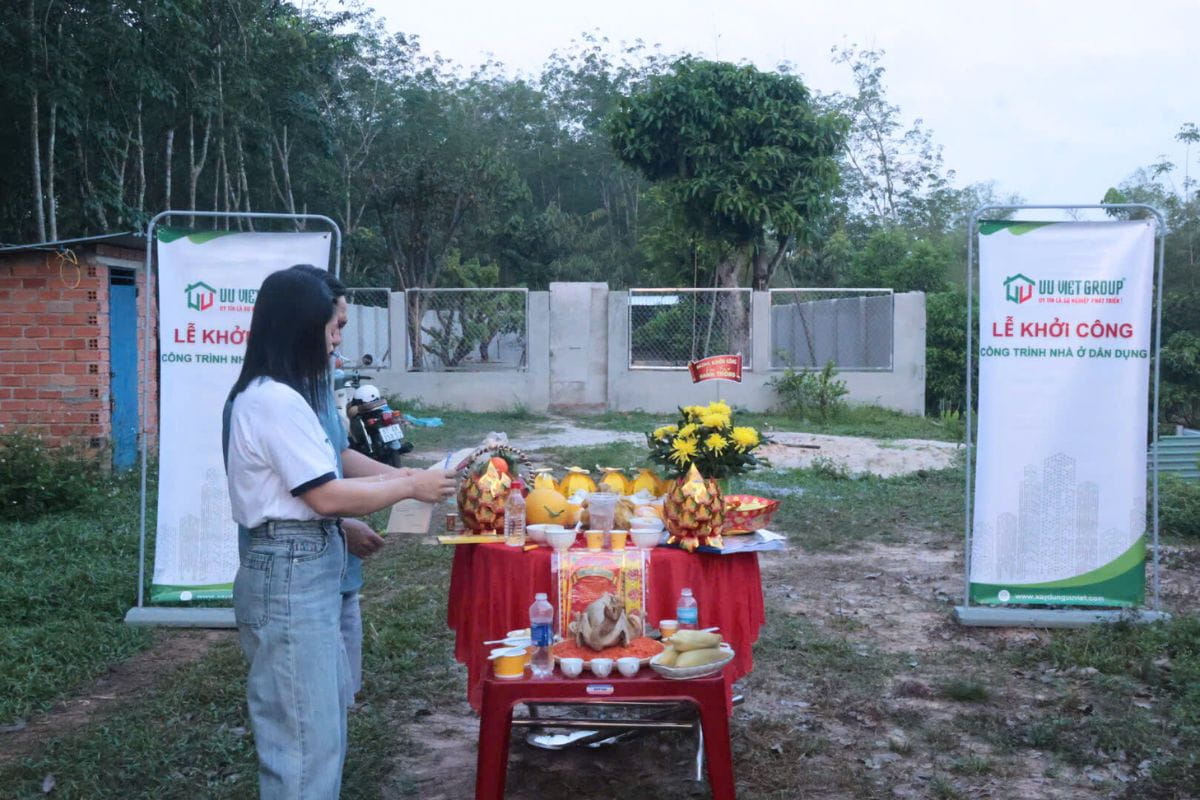 Khởi công nhà vườn tại Bình Dương