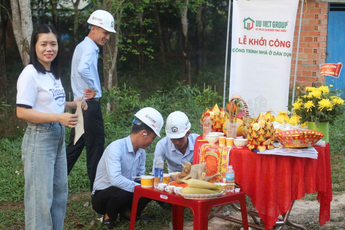 Khởi công nhà vườn tại Bình Dương