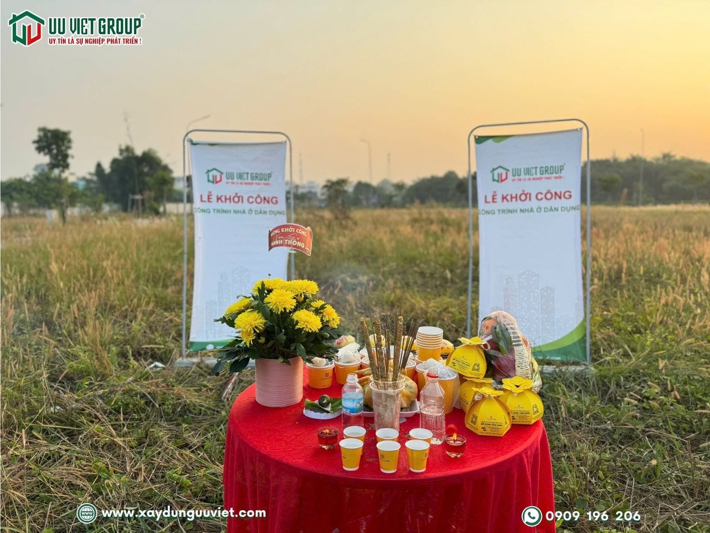 Khởi công xây dựng nhà phố