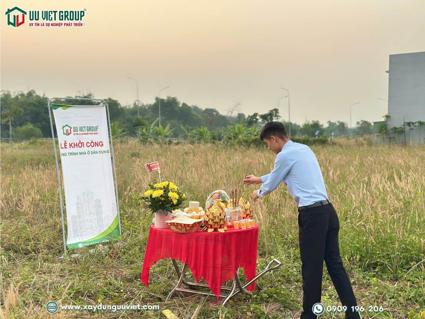 Khởi công xây dựng nhà phố