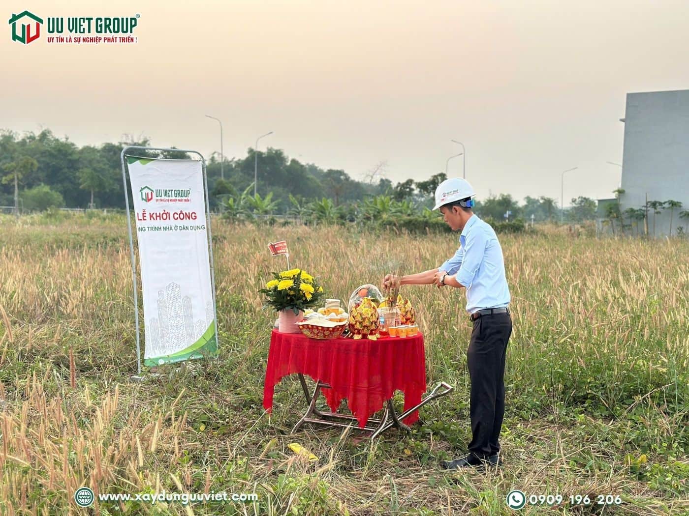 Khởi công xây dựng nhà phố