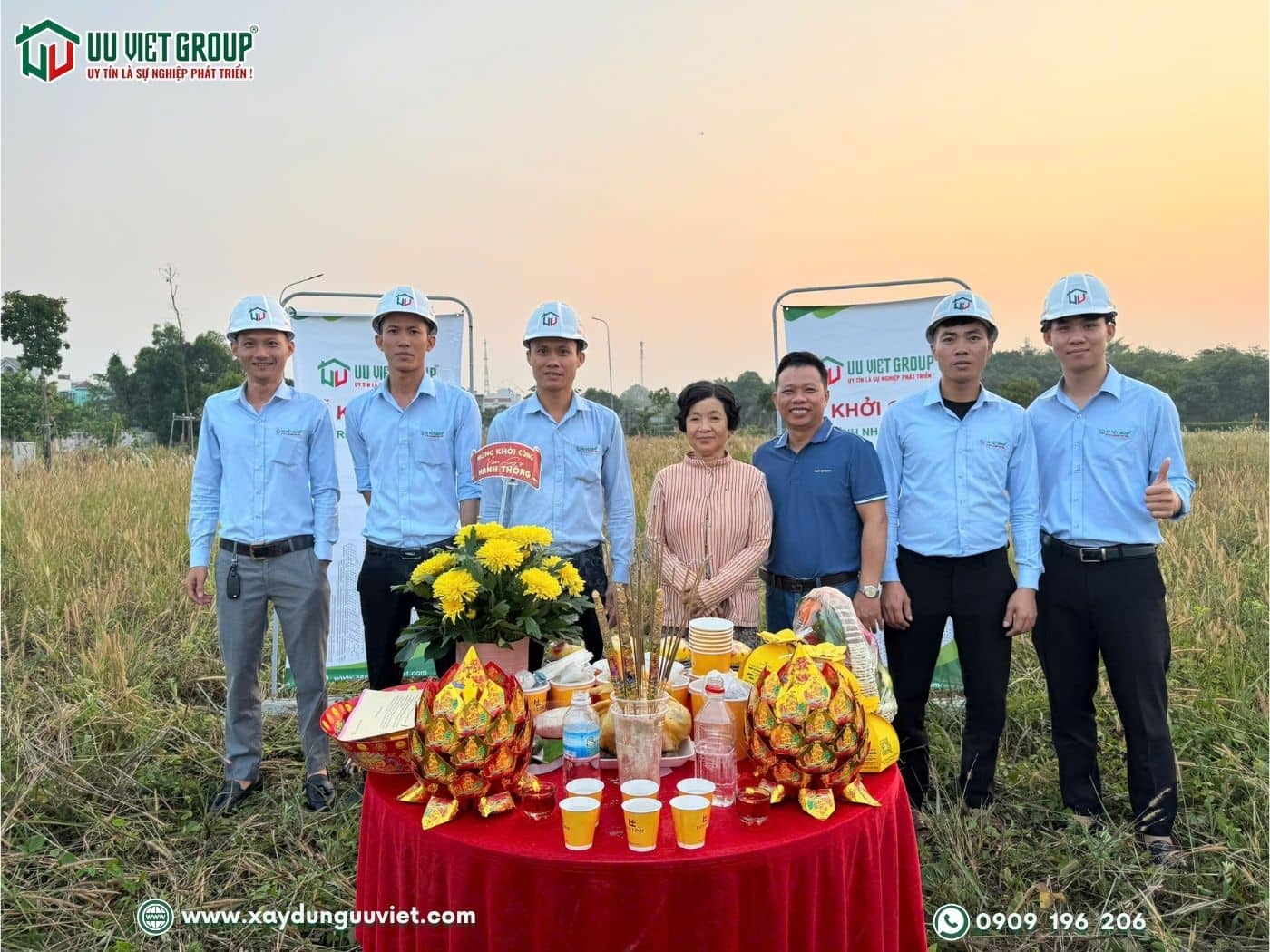 Khởi công xây dựng nhà phố