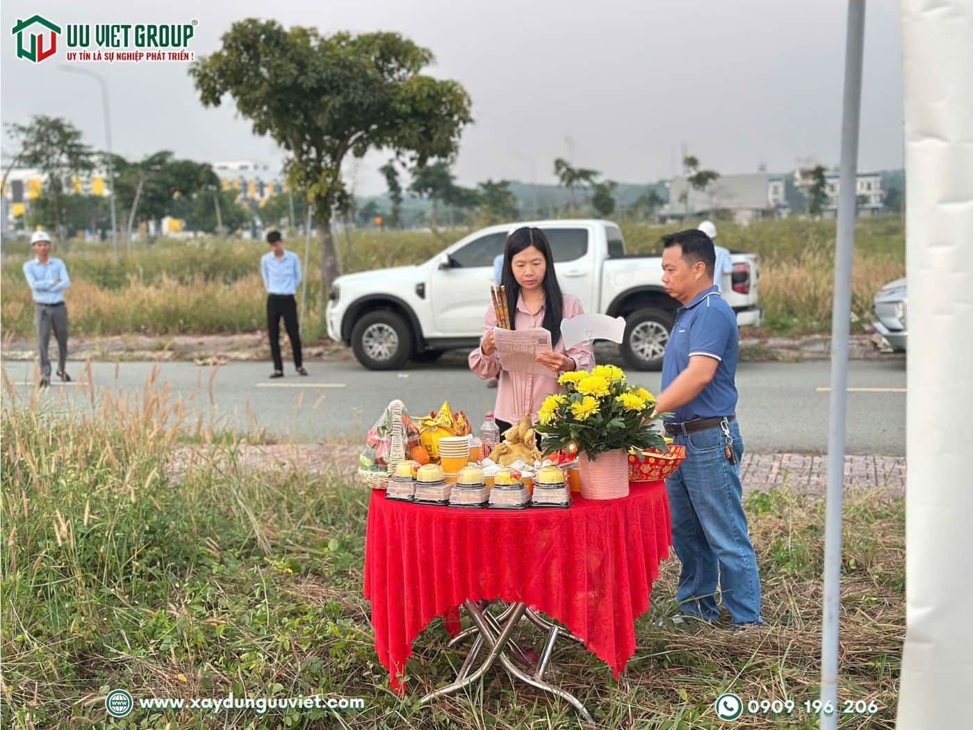 Khởi công xây dựng nhà phố