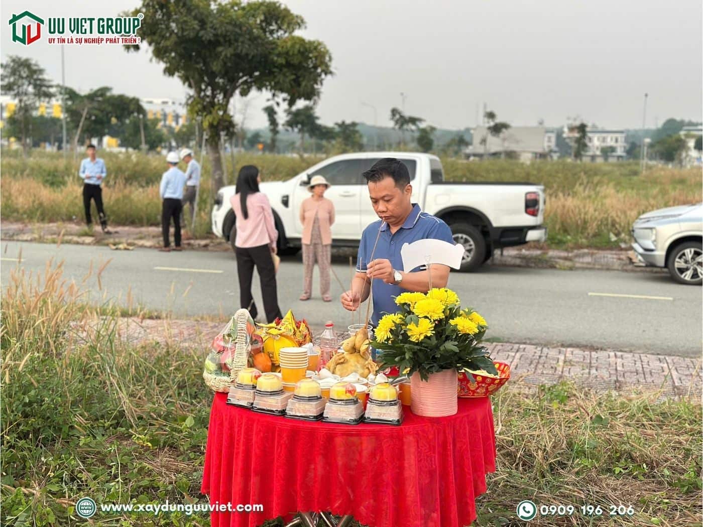 Khởi công xây dựng nhà phố