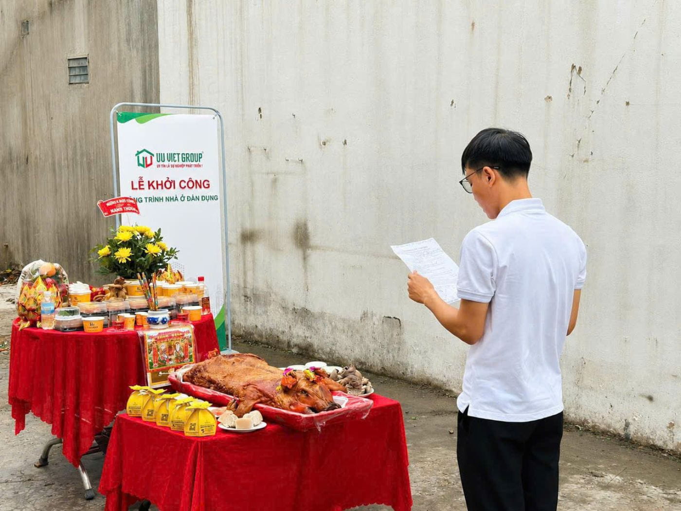 Khởi công nhà phố 3 tầng