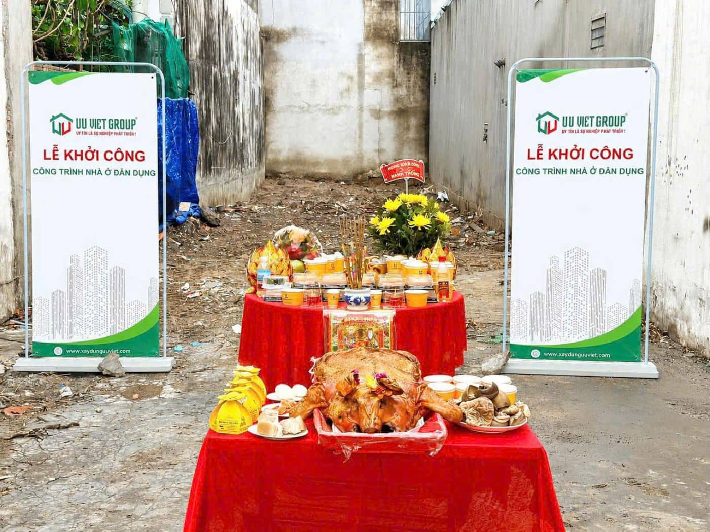 Khởi Công Nhà Phố 3 Tầng | Dự Án Chú Võ Tiến Quang