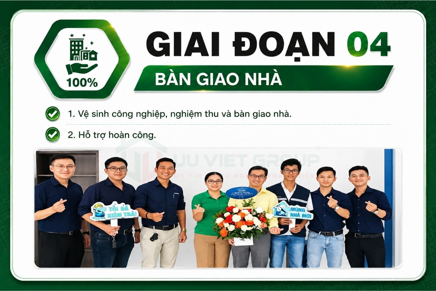 Giai đoạn nghiệm thu và bàn giao