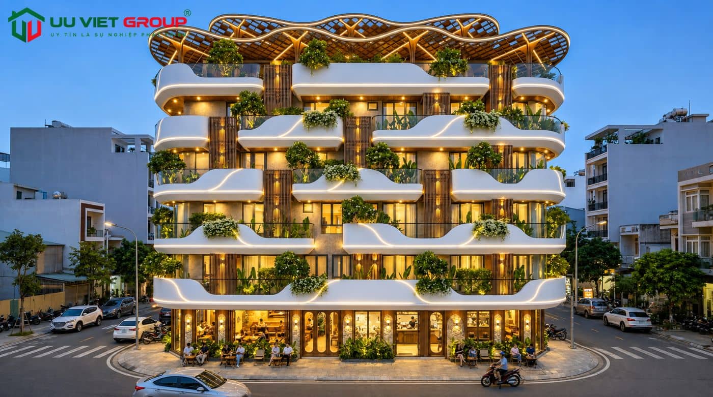 Dự án căn hộ dịch vụ kết hợp Cafe