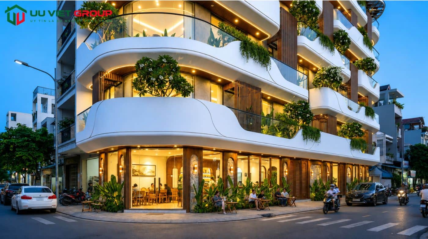 Dự án căn hộ dịch vụ kết hợp Cafe