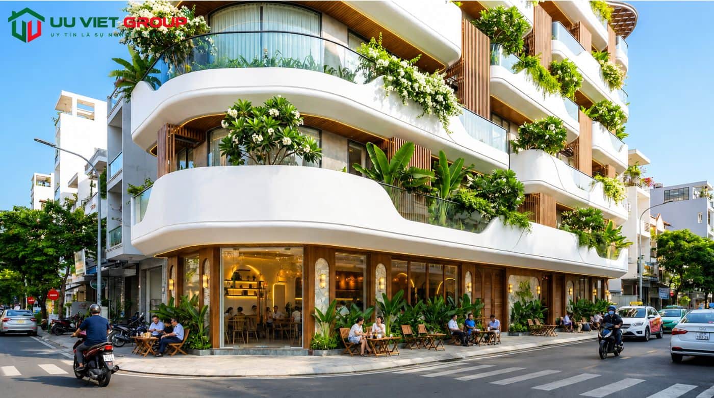Dự án căn hộ dịch vụ kết hợp Cafe