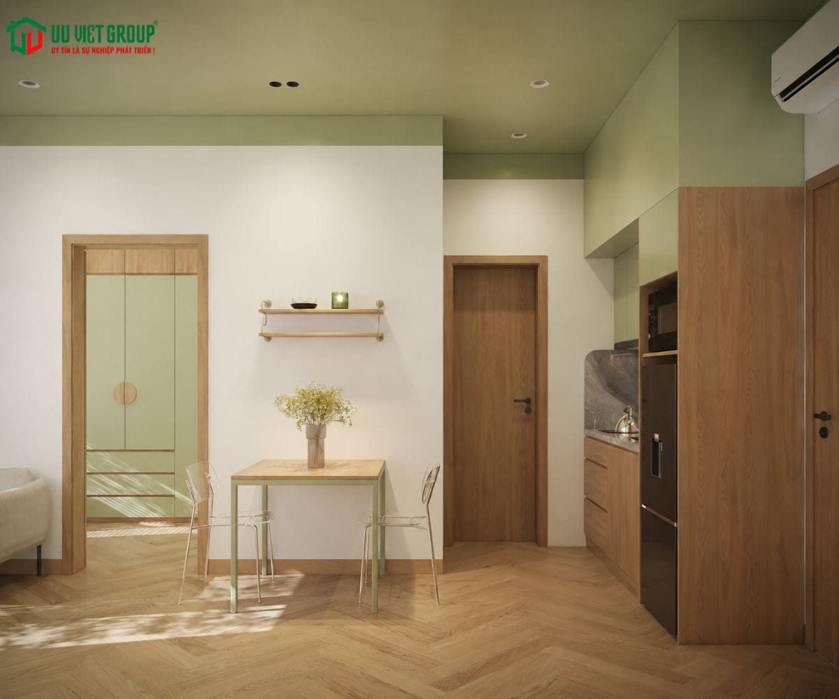 Mẫu căn hộ dịch vụ đẹp 5x24m