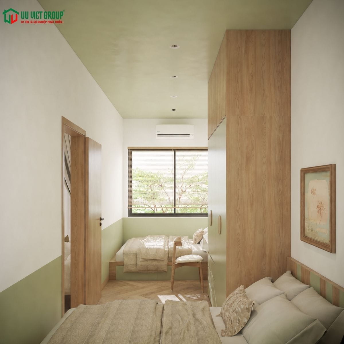 Mẫu căn hộ dịch vụ đẹp 5x24m